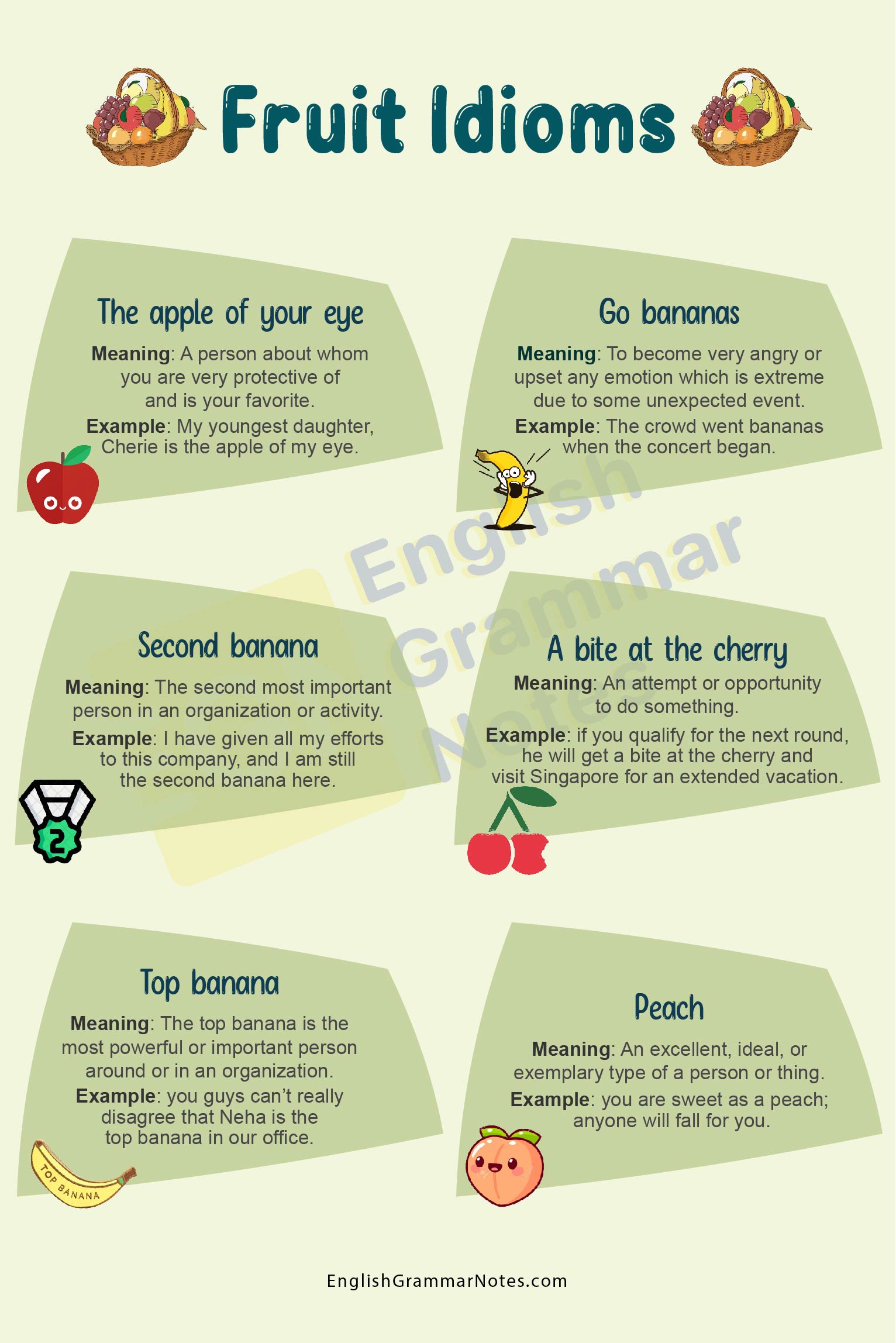 Fruit Idioms 2