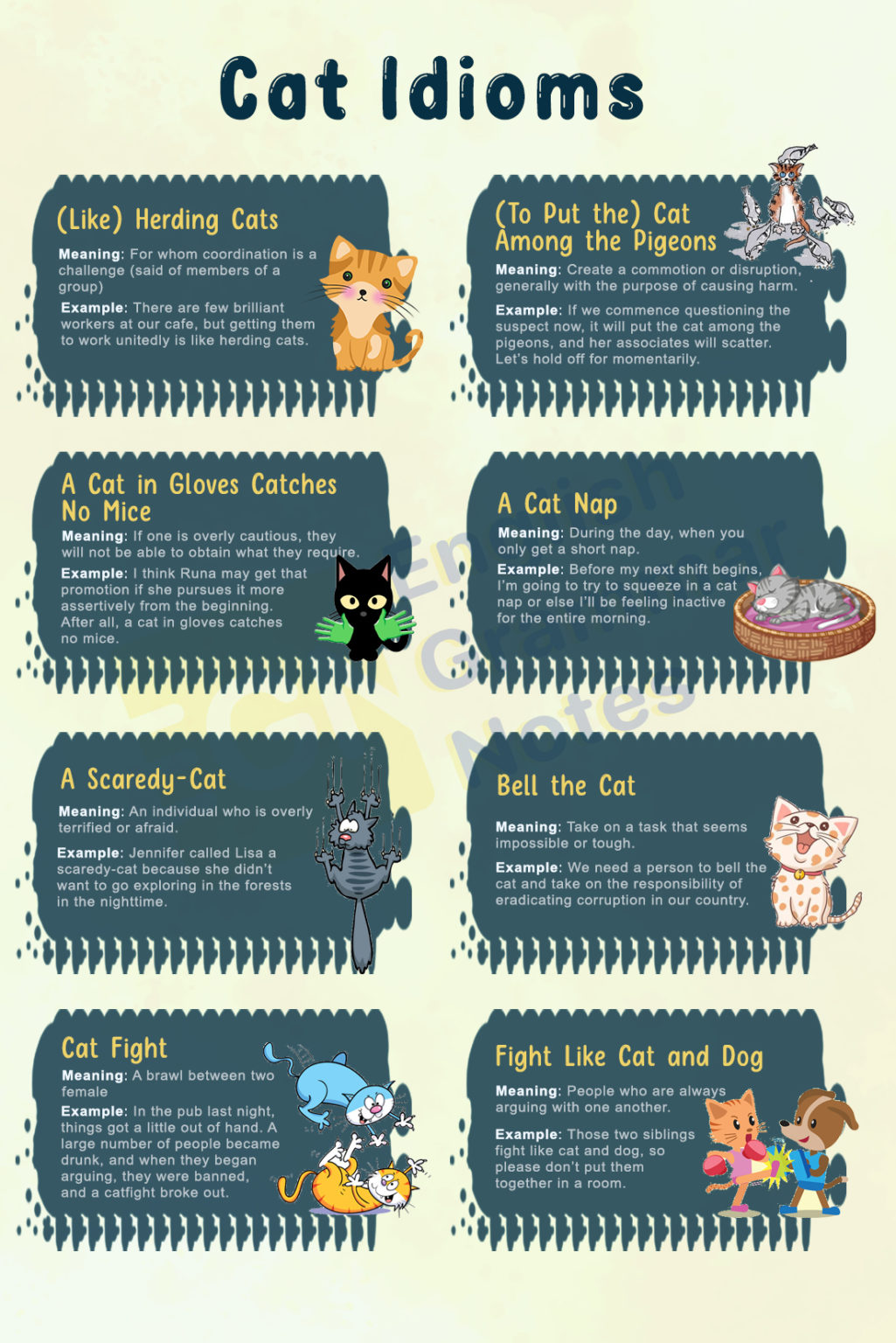 Cat Idioms List of 30+ Interesting Idioms Related to Cat in English
