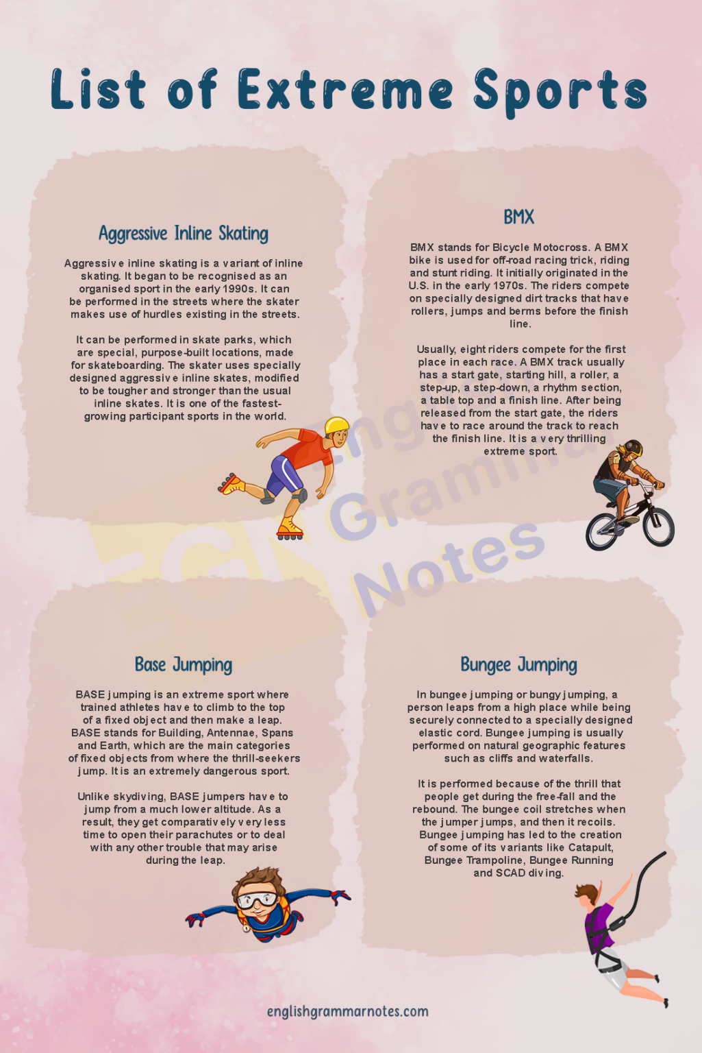 advantages and disadvantages of extreme sports essay