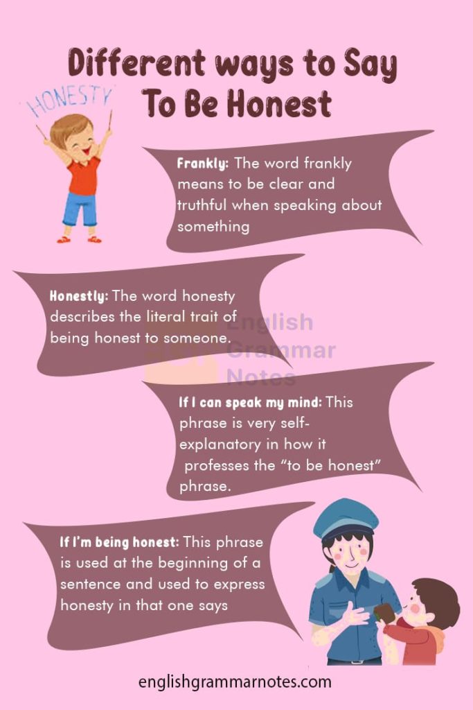 Are People More Honest When High To Be Honest | Ways to Say To Be Honest, To Be Honest Definition and