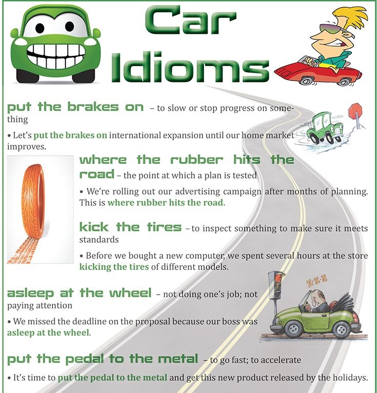 car idioms
