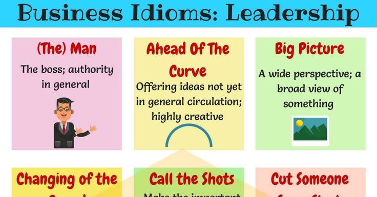 idioms for leader