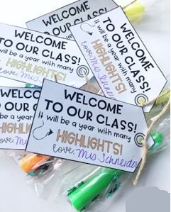 creative welcome for gift