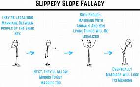 slippery slope examples in politics