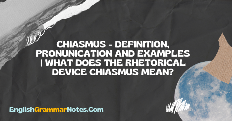 Chiasmus