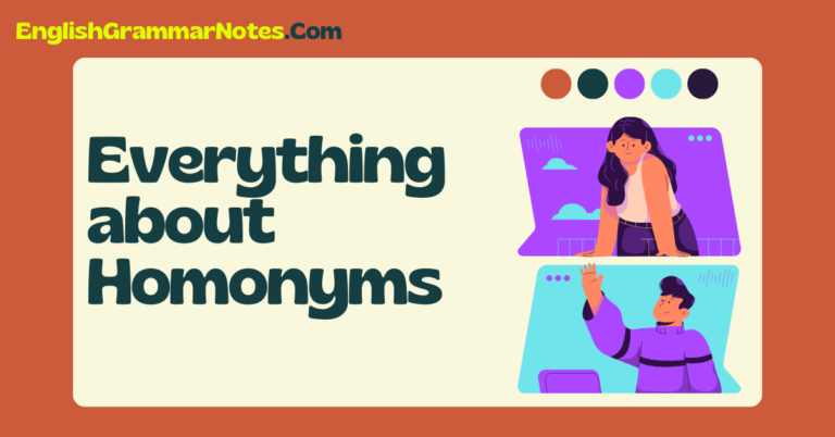 Homonyms