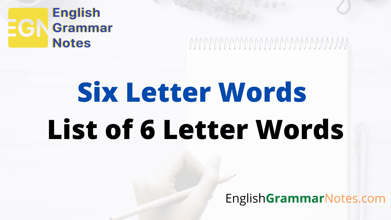 6 Letter Words