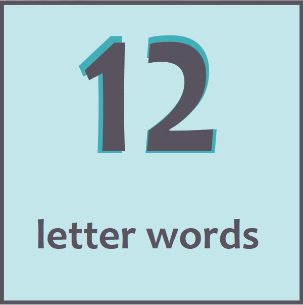 common 12 letter words