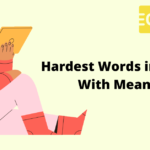 hardest words