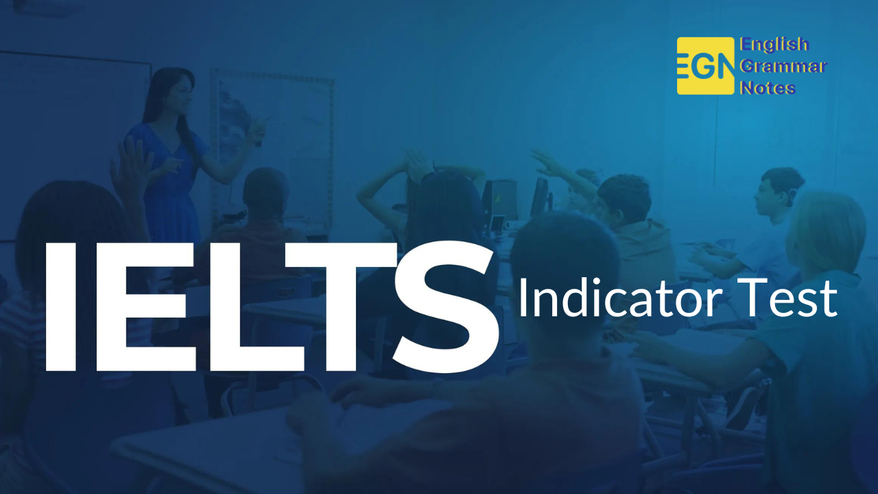 IELTS Indicator Test