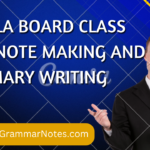 Kerala Board Class 12th Note Making and Summary Writing