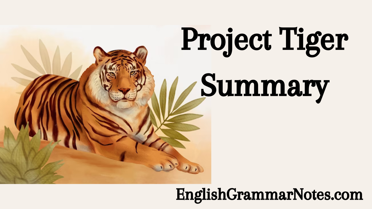 Project Tiger Summary